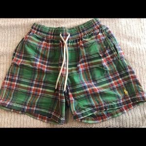 Polo swim trunks